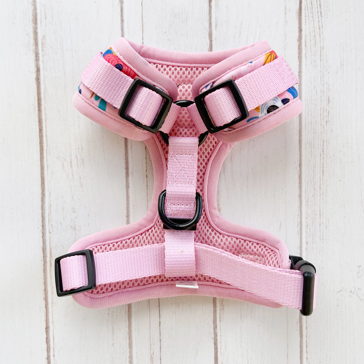 Pretty in Pink Adjustable Dog Harness