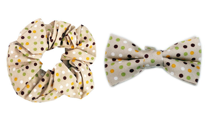 Bow and Scrunchie Set: Spottacular